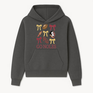 Florida State Seminoles Decor - FSU Go Noles Football Party Decorations, Cheer Bow Graphics for Fans and Alumni, School Spirit Items - Hoodie 1758559968901.jpg