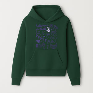 Baltimore Football Fan Decor Bundle - Ravens, Team Spirit, Game Day Elements, Sports Party Decorations, Pittsburgh Rivalry Theme - Hoodie 1758559968993.jpg