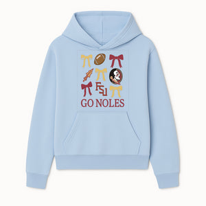 Florida State Seminoles Decor - FSU Go Noles Football Party Decorations, Cheer Bow Graphics for Fans and Alumni, School Spirit Items - Hoodie 1758559969299.jpg
