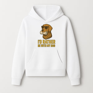Funny Dog Lover T-Shirt: 'I'd Rather Be With My Dog' Vintage Style Graphic Tee - Hoodie 1758559969553.jpg