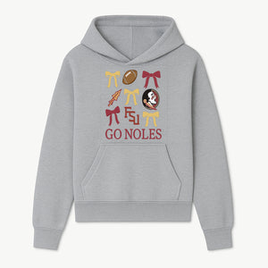 Florida State Seminoles Decor - FSU Go Noles Football Party Decorations, Cheer Bow Graphics for Fans and Alumni, School Spirit Items - Hoodie 1758559969979.jpg