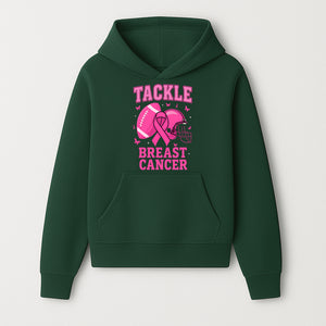 Pink Football Tackle Breast Cancer T-Shirt | Awareness Apparel | Football Fans Support | Breast Cancer Awareness Month Gift - Hoodie 1758559974484.jpg