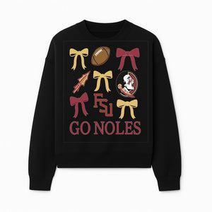 Florida State Seminoles Decor - FSU Go Noles Football Party Decorations, Cheer Bow Graphics for Fans and Alumni, School Spirit Items - Sweatshirt 1758559974568.jpg