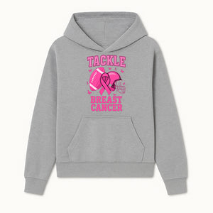 Pink Football Tackle Breast Cancer T-Shirt | Awareness Apparel | Football Fans Support | Breast Cancer Awareness Month Gift - Hoodie 1758559974613.jpg