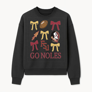Florida State Seminoles Decor - FSU Go Noles Football Party Decorations, Cheer Bow Graphics for Fans and Alumni, School Spirit Items - Sweatshirt 1758559974714.jpg
