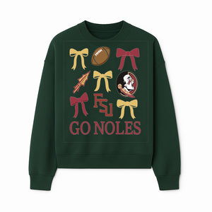 Florida State Seminoles Decor - FSU Go Noles Football Party Decorations, Cheer Bow Graphics for Fans and Alumni, School Spirit Items - Sweatshirt 1758559974851.jpg
