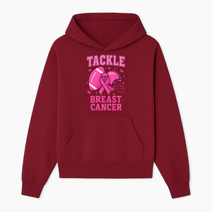 Pink Football Tackle Breast Cancer T-Shirt | Awareness Apparel | Football Fans Support | Breast Cancer Awareness Month Gift - Hoodie 1758559975017.jpg