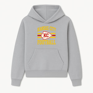 Kansas City Football KC Logo Neon Art Print - NFL Chiefs Team Decor for Fans, Sports Room, or Home Caves - Hoodie 1758559975236.jpg
