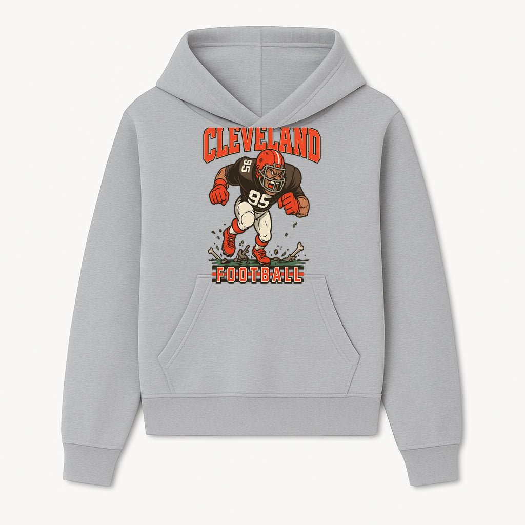 Cleveland Football Retro Graphic Tee - Vintage Style Sports Apparel for Men, Athletic Fan Gear, Team Spirit Shirt - Hoodie 1758559975474.jpg