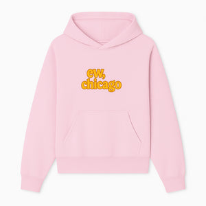Ew, Chicago Graphic Tee | Trendy Chicago Apparel | Fun Casual Wear | Unique Statement Shirt | Gift for Chicagoans - Hoodie 1758559975606.jpg