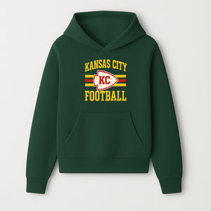 Kansas City Football KC Logo Neon Art Print - NFL Chiefs Team Decor for Fans, Sports Room, or Home Caves - Hoodie 1758559975628.jpg