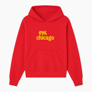 Ew, Chicago Graphic Tee | Trendy Chicago Apparel | Fun Casual Wear | Unique Statement Shirt | Gift for Chicagoans - Hoodie 1758559975994.jpg