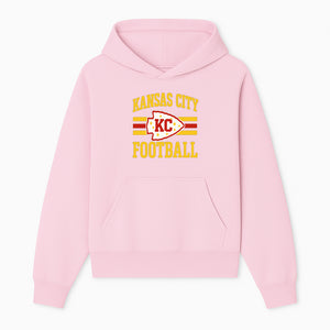 Kansas City Football KC Logo Neon Art Print - NFL Chiefs Team Decor for Fans, Sports Room, or Home Caves - Hoodie 1758559976012.jpg