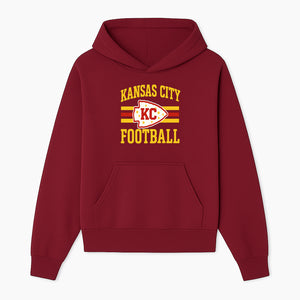 Kansas City Football KC Logo Neon Art Print - NFL Chiefs Team Decor for Fans, Sports Room, or Home Caves - Hoodie 1758559976141.jpg
