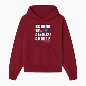 Buffalo Bills MVP 17 Shirt | Be Good, Do Good, God Bless | Football Fan Apparel | Team Spirit Clothing - Hoodie 1758559978798.jpg