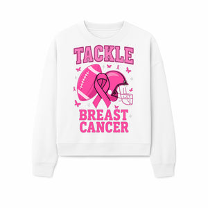 Pink Football Tackle Breast Cancer T-Shirt | Awareness Apparel | Football Fans Support | Breast Cancer Awareness Month Gift - Sweatshirt 1758559981302.jpg
