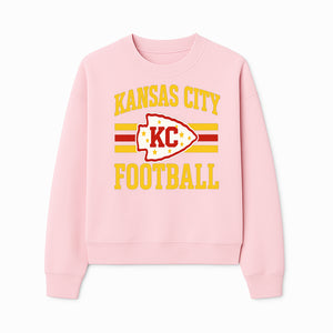 Kansas City Football KC Logo Neon Art Print - NFL Chiefs Team Decor for Fans, Sports Room, or Home Caves - Sweatshirt 1758559981713.jpg