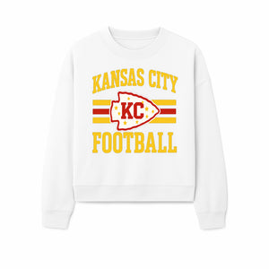 Kansas City Football KC Logo Neon Art Print - NFL Chiefs Team Decor for Fans, Sports Room, or Home Caves - Sweatshirt 1758559982411.jpg