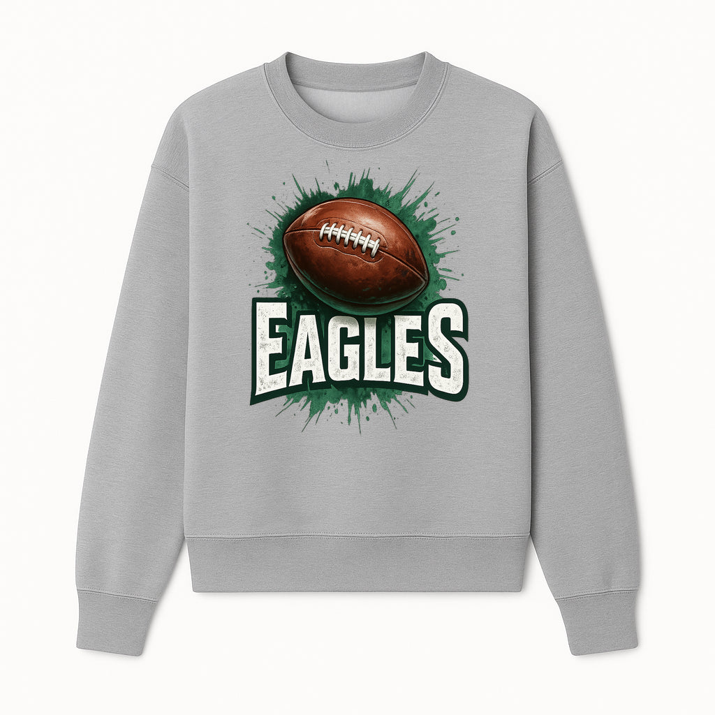 Eagles Football Graphic Tee | Vintage Sports Apparel | Perfect Gift for Football Fans | Trendy Sportswear Design - Sweatshirt 1758559982658.jpg