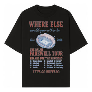 Ralph Wilson Stadium Farewell Tour T-Shirt, Buffalo Bills Tribute, 1973-2025, Sports Memories, NFL Fans Gift - T-shirt 1758559987108.jpg