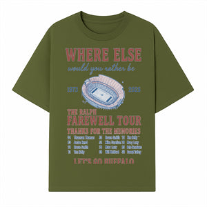 Ralph Wilson Stadium Farewell Tour T-Shirt, Buffalo Bills Tribute, 1973-2025, Sports Memories, NFL Fans Gift - T-shirt 1758559987373.jpg