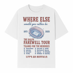 Ralph Wilson Stadium Farewell Tour T-Shirt, Buffalo Bills Tribute, 1973-2025, Sports Memories, NFL Fans Gift - T-shirt 1758559988461.jpg