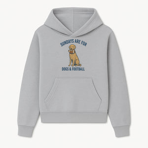 Sundays Are for Dogs & Football Graphic Tee - Perfect Dog Lover Gift for Game Day and Pet Enthusiasts - Hoodie 1758559989572.jpg