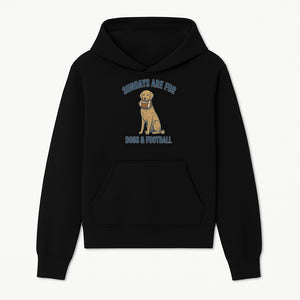 Sundays Are for Dogs & Football Graphic Tee - Perfect Dog Lover Gift for Game Day and Pet Enthusiasts - Hoodie 1758559989703.jpg