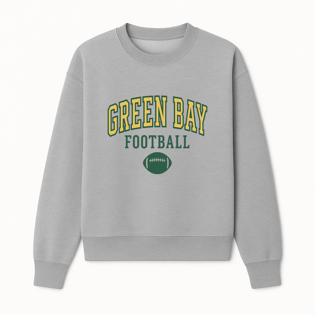Green Bay Football Art Print | Vintage Team Decor | Sports Wall Art | Home & Office Decoration | Football Gifts for Fans - Sweatshirt 1758559989917.jpg