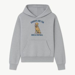 Sundays Are for Dogs & Football Graphic Tee - Perfect Dog Lover Gift for Game Day and Pet Enthusiasts - Hoodie 1758559990880.jpg