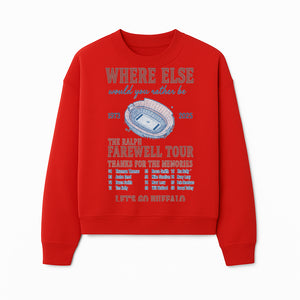 Ralph Wilson Stadium Farewell Tour T-Shirt, Buffalo Bills Tribute, 1973-2025, Sports Memories, NFL Fans Gift - Sweatshirt 1758559991097.jpg