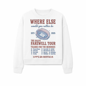 Ralph Wilson Stadium Farewell Tour T-Shirt, Buffalo Bills Tribute, 1973-2025, Sports Memories, NFL Fans Gift - Sweatshirt 1758559991358.jpg