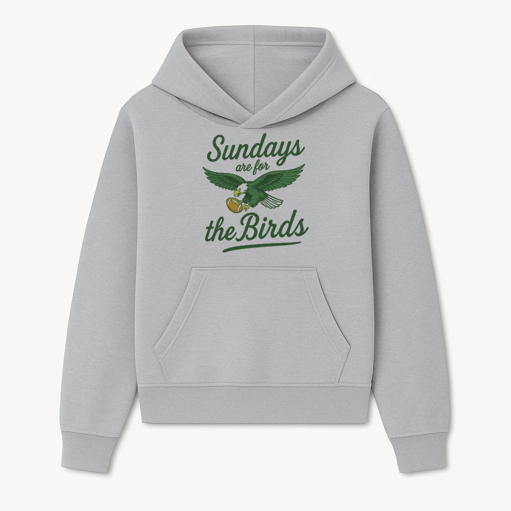 Sundays Are for the Birds Football Tee | Eagles Fan Shirt | Game Day Apparel | Sports Graphic T-Shirt for NFL Lovers - Hoodie 1758559993155.jpg
