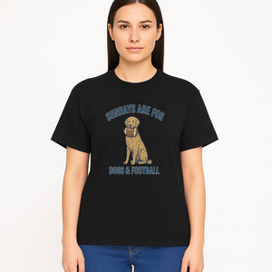 Sundays Are for Dogs & Football Graphic Tee - Perfect Dog Lover Gift for Game Day and Pet Enthusiasts - T-shirt 1758559995183.jpg