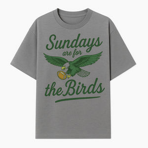 Sundays Are for the Birds Football Tee | Eagles Fan Shirt | Game Day Apparel | Sports Graphic T-Shirt for NFL Lovers - T-shirt 1758559996517.jpg