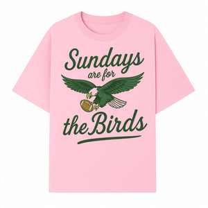Sundays Are for the Birds Football Tee | Eagles Fan Shirt | Game Day Apparel | Sports Graphic T-Shirt for NFL Lovers - T-shirt 1758559996750.jpg