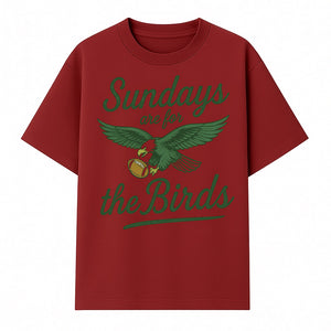 Sundays Are for the Birds Football Tee | Eagles Fan Shirt | Game Day Apparel | Sports Graphic T-Shirt for NFL Lovers - T-shirt 1758559996872.jpg