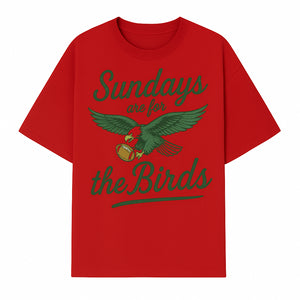 Sundays Are for the Birds Football Tee | Eagles Fan Shirt | Game Day Apparel | Sports Graphic T-Shirt for NFL Lovers - T-shirt 1758559997115.jpg