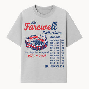 Farewell Stadium Tour 1973-2025 Graphic Tee NFL Football Schedule, Team Spirit Shirt, Sports Fan Apparel, Gift for Fans - T-shirt 1758559997724.jpg