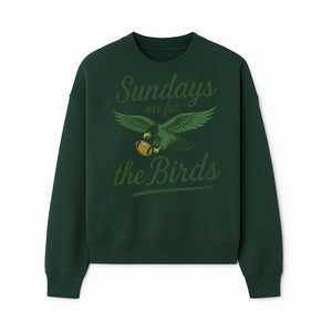 Sundays Are for the Birds Football Tee | Eagles Fan Shirt | Game Day Apparel | Sports Graphic T-Shirt for NFL Lovers - Sweatshirt 1758559999186.jpg