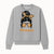 Tennessee Fashion Tee with Retro Bun & Sunglasses - Trendy Gift for Vols Fans - Orange Checkered Bow Design - Sweatshirt 1758560001185.jpg