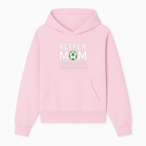 Keeper Mom Soccer T-Shirt | Funny Gift for Soccer Moms | Stressful Position on the Team | Soccer Mom Life Apparel - Hoodie 1758560851041.jpg
