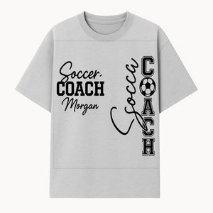 Personalized Soccer Coach Sign, Custom Coach Morgan Decor, Soccer Themed Gift, Coach Appreciation Wall Art, Sports Decor - T-shirt 1758560853261.jpg