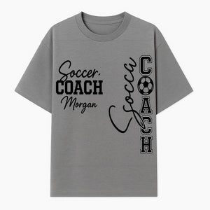 Personalized Soccer Coach Sign, Custom Coach Morgan Decor, Soccer Themed Gift, Coach Appreciation Wall Art, Sports Decor - T-shirt 1758560853828.jpg