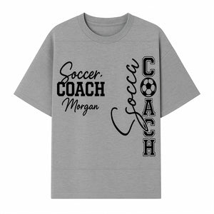 Personalized Soccer Coach Sign, Custom Coach Morgan Decor, Soccer Themed Gift, Coach Appreciation Wall Art, Sports Decor - T-shirt 1758560854681.jpg