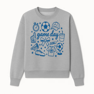Soccer Game Day Decor, Football Party Print, Sports Team Cheer Design, Youth Soccer Event, Sports Themed Wall Art - Sweatshirt 1758560865734.jpg