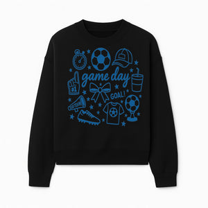 Soccer Game Day Decor, Football Party Print, Sports Team Cheer Design, Youth Soccer Event, Sports Themed Wall Art - Sweatshirt 1758560865860.jpg