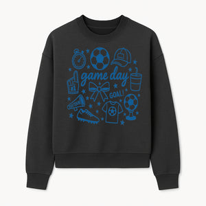 Soccer Game Day Decor, Football Party Print, Sports Team Cheer Design, Youth Soccer Event, Sports Themed Wall Art - Sweatshirt 1758560865954.jpg