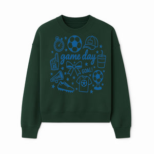 Soccer Game Day Decor, Football Party Print, Sports Team Cheer Design, Youth Soccer Event, Sports Themed Wall Art - Sweatshirt 1758560866110.jpg