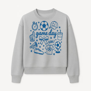 Soccer Game Day Decor, Football Party Print, Sports Team Cheer Design, Youth Soccer Event, Sports Themed Wall Art - Sweatshirt 1758560866244.jpg
